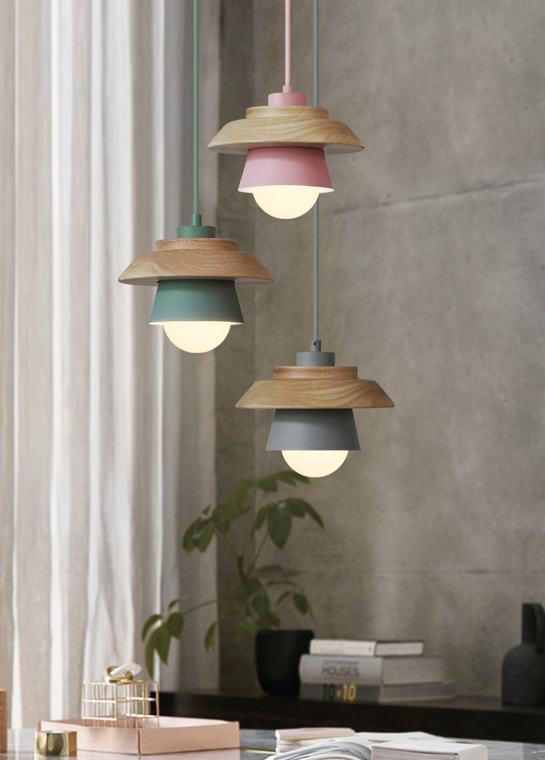 Modern Wooden pendant lamp