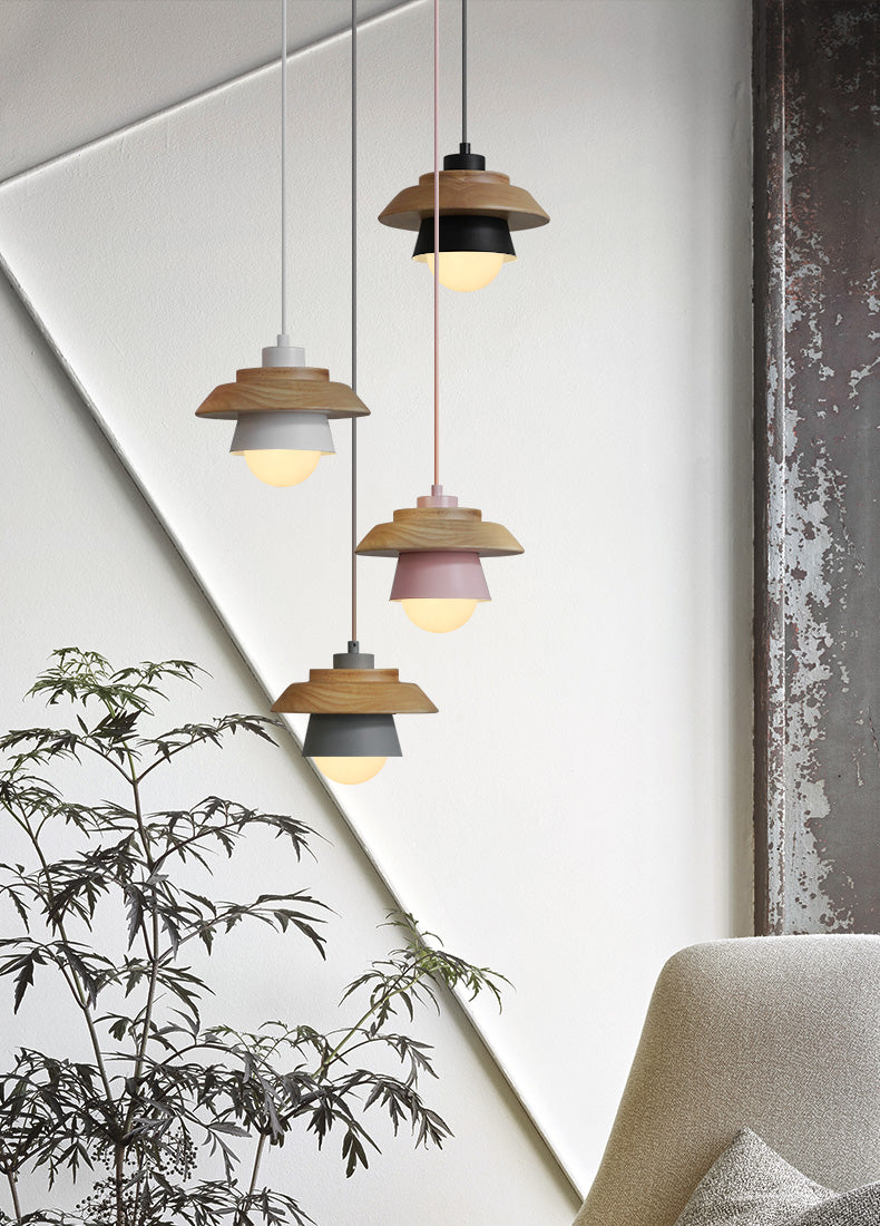 Modern Wooden pendant lamp