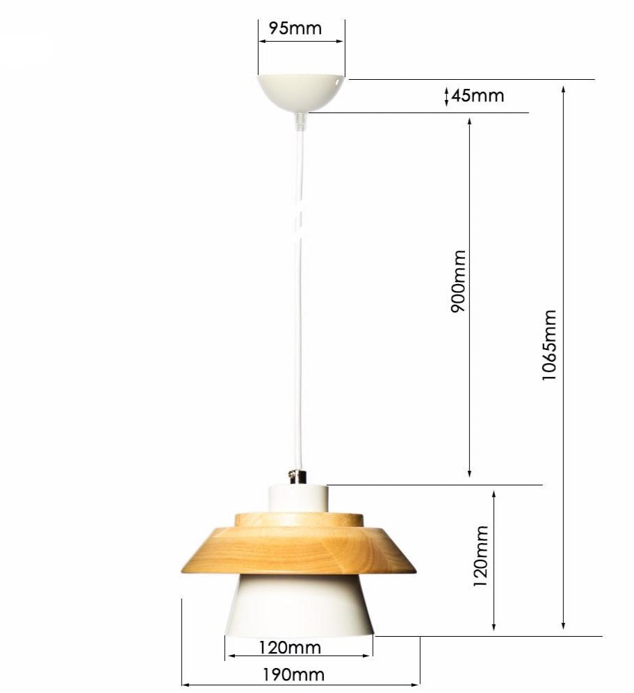 Modern Wooden pendant lamp