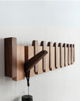 Wooden piano coat rack