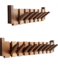 Wooden piano coat rack