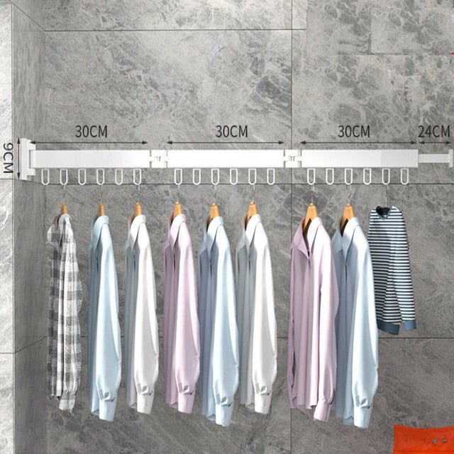 Extendable clothes dryer