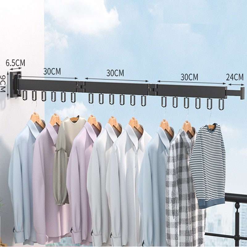 Extendable clothes dryer