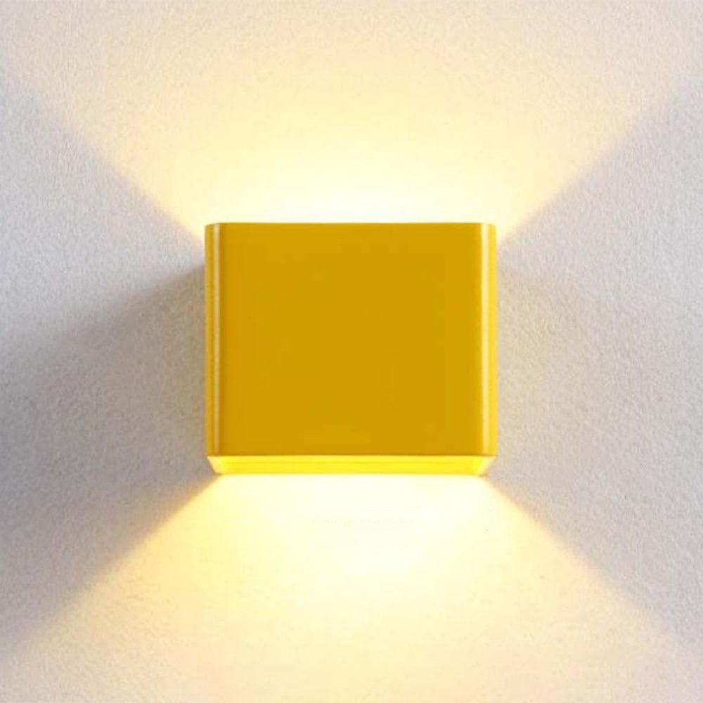 Modern square wall lamp