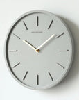 Nordic Cement Wall Clock with Metal Pendulum