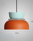 Modern Ceiling Lamp in Scandinavian Macaron Style