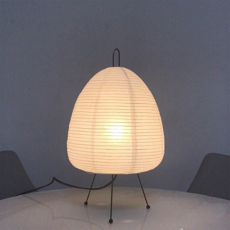 Japanese lamp made of rice paper